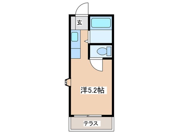 メゾンソレイユの物件間取画像